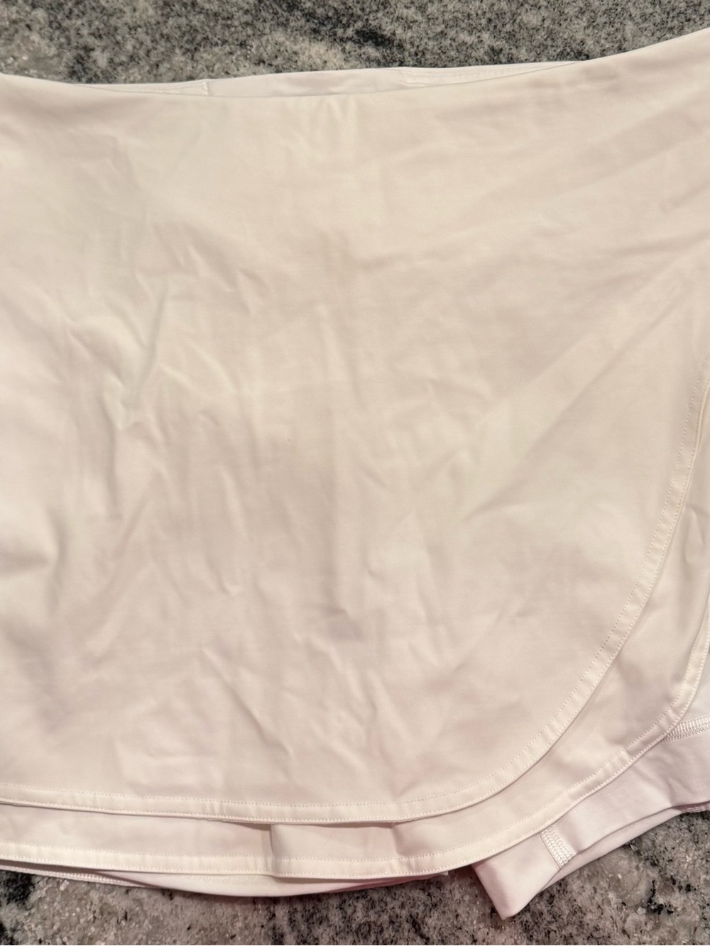 lululemon White Mini Athletic Skirt NWOT
